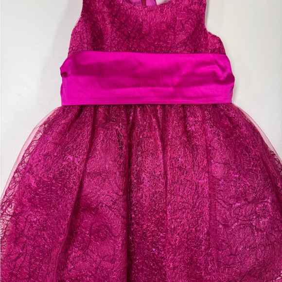 Sparkly Fuchsia Party Dress - Picture 4 of 13